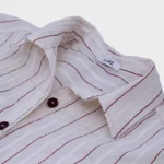 شومیز بهاره خط دار شیک مدل 10243