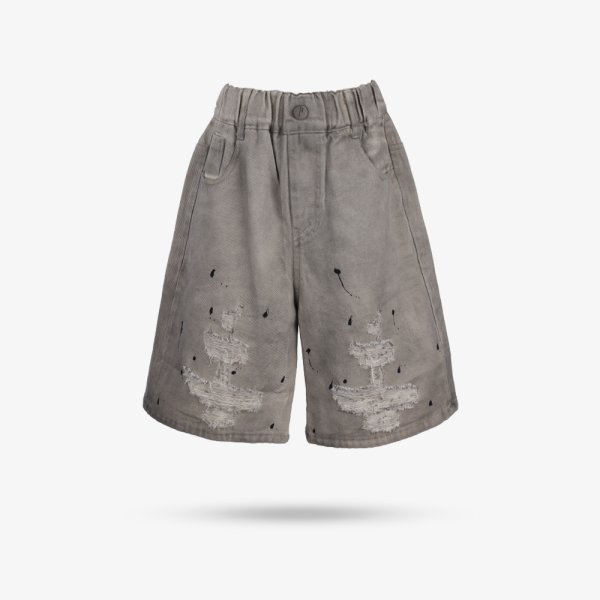 7227 شلوارک جين زاپدار بچگانه مدل 7227 - Image 1